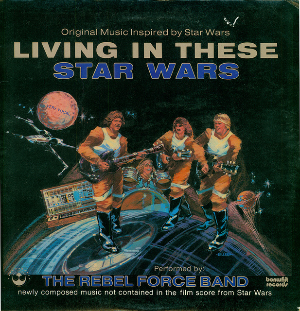 star wars and other space movie themes - disque vinyle