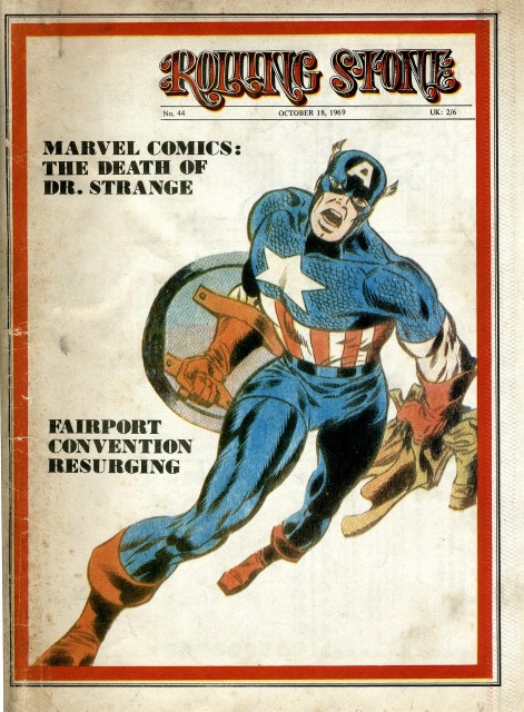 Image result for rolling stone magazine on a comic book covers